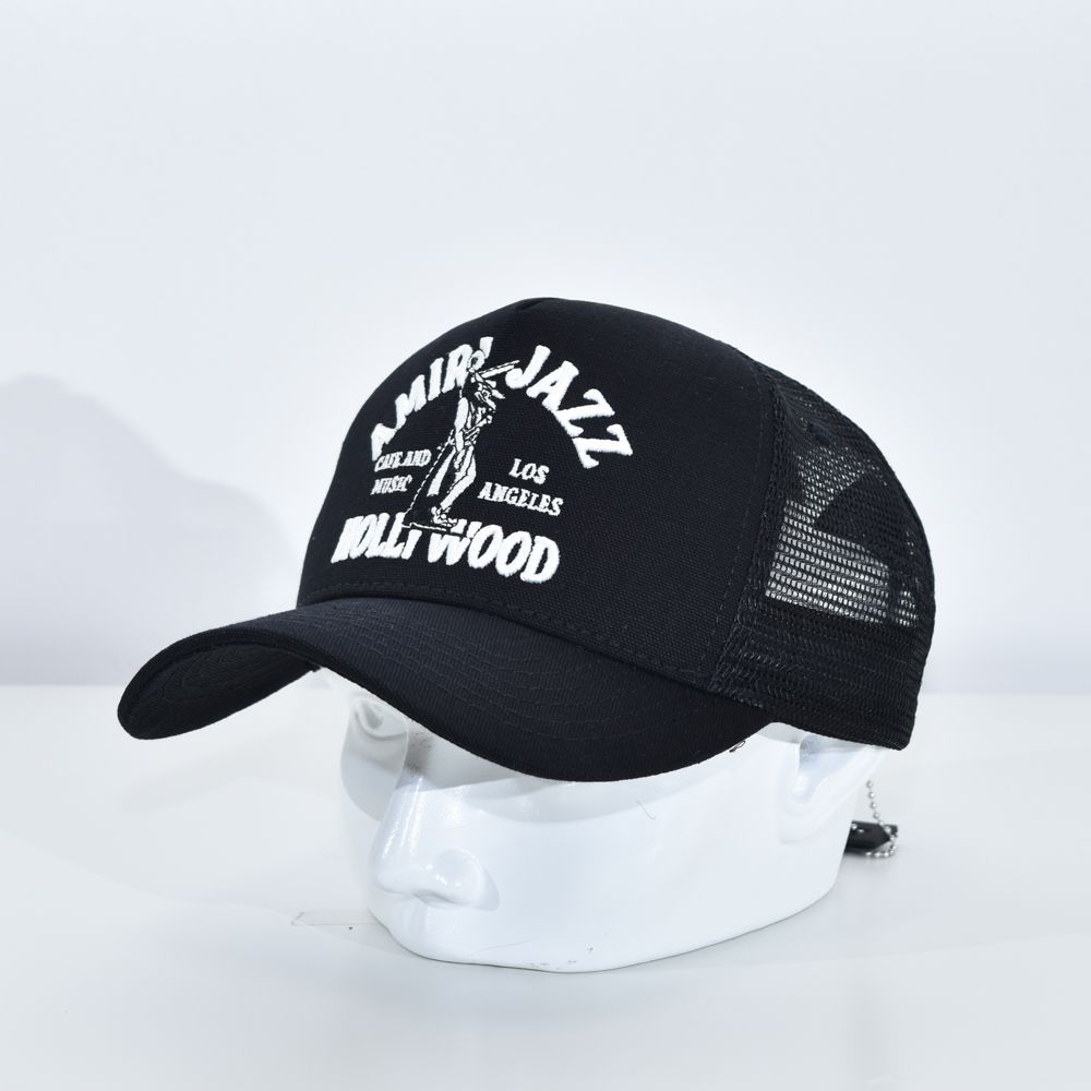 ばんばんざいみゆさん着用【AMIRI】 'Amiri Jazz' Wolf キャップ AMIRI アミリ 帽子 キャップ ハット ロゴ メンズ JAZZ WOLF
