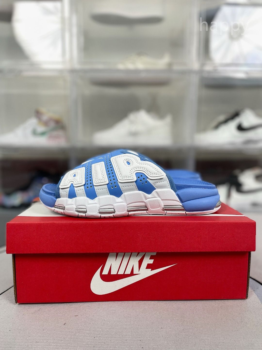 NIKE AIR MORE UPTEMPO SLIDE