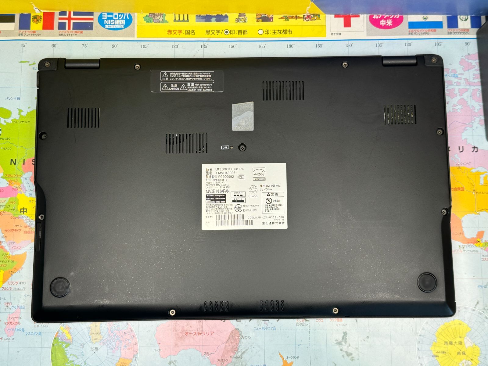 第12世代i7・16GB・LTE 富士通 U9312/K 13.3型 良品 第12世代i7・16GB・LTE 富士通 U9312/K 13.3型 良品 - メルカリ