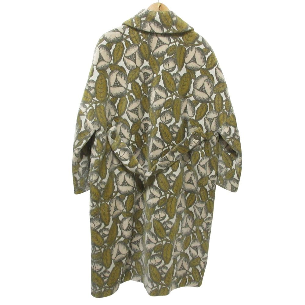 美品 mina perhonen ミナペルホネン jardin チェスターコート va6549