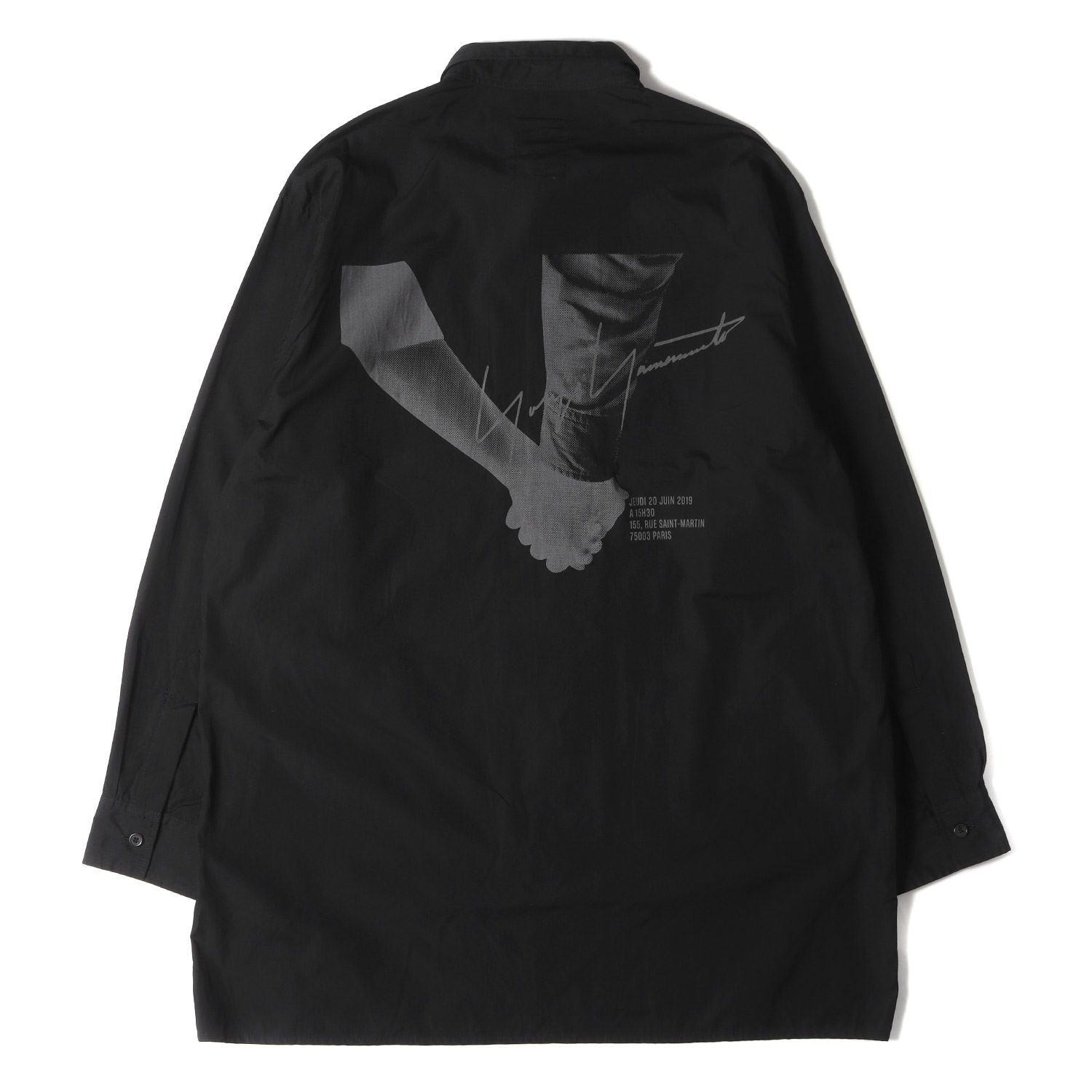Yohji Yamamoto(Ys) ヨウジヤマモト シャツ サイズ:4 20SS バック 