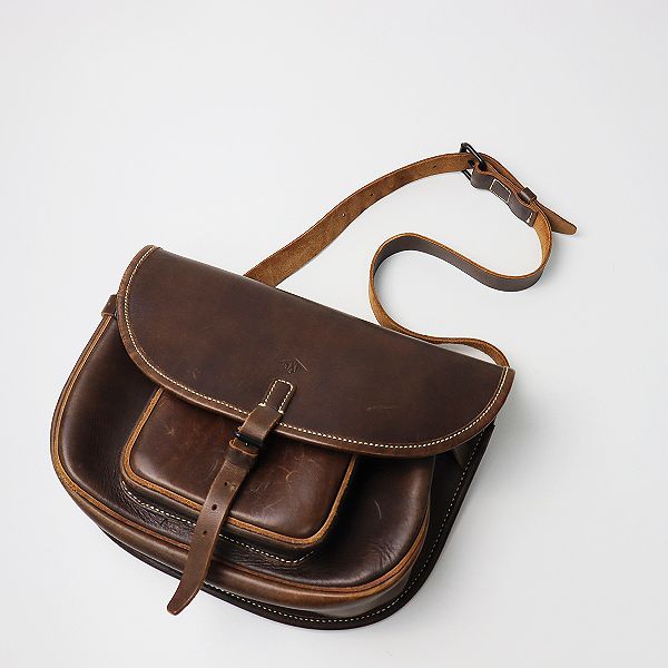 セブンPORTERショルダーバッグ NEXUSVII × PORTER ネクサスセブン ポーター レザーショルダー