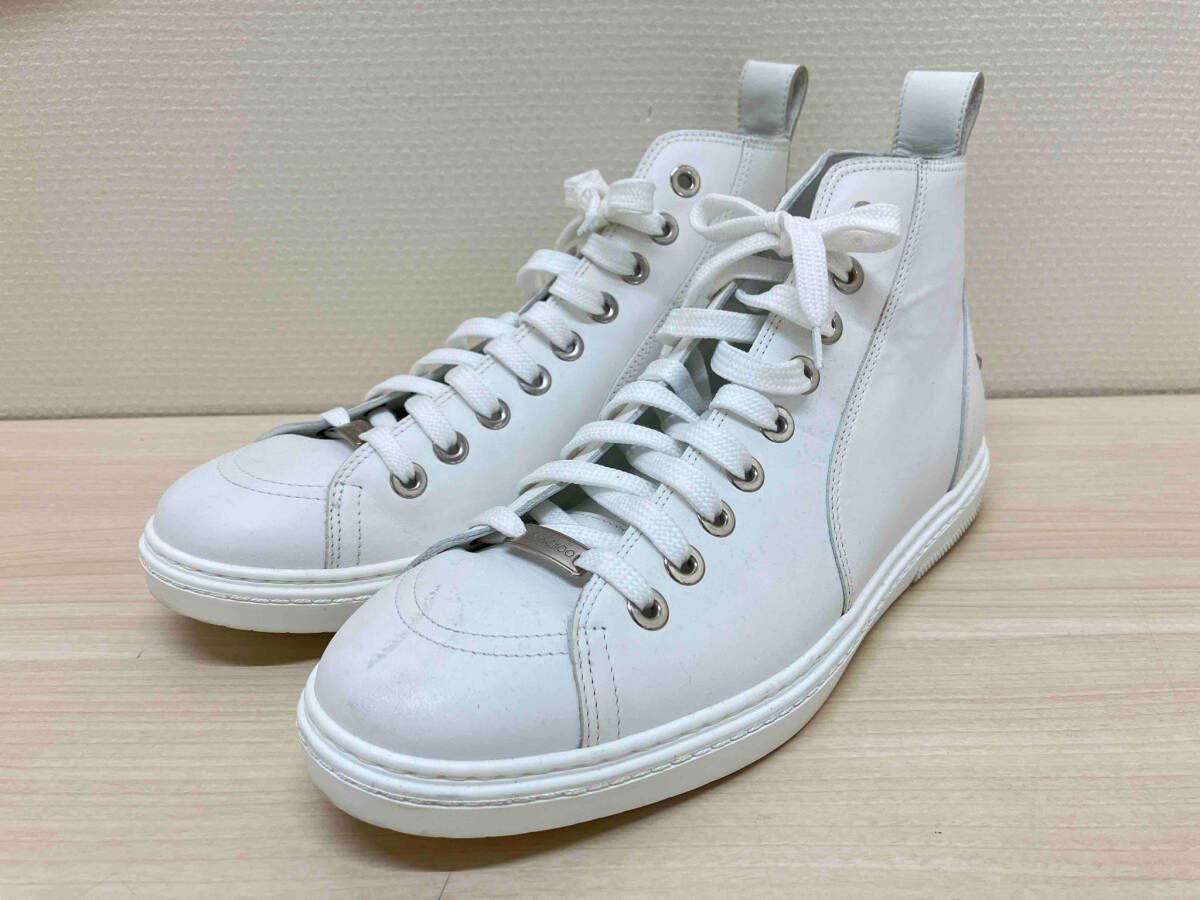 JIMMY CHOO/ジミーチュウ COLT/コルト ハイカット レザー スニーカー 