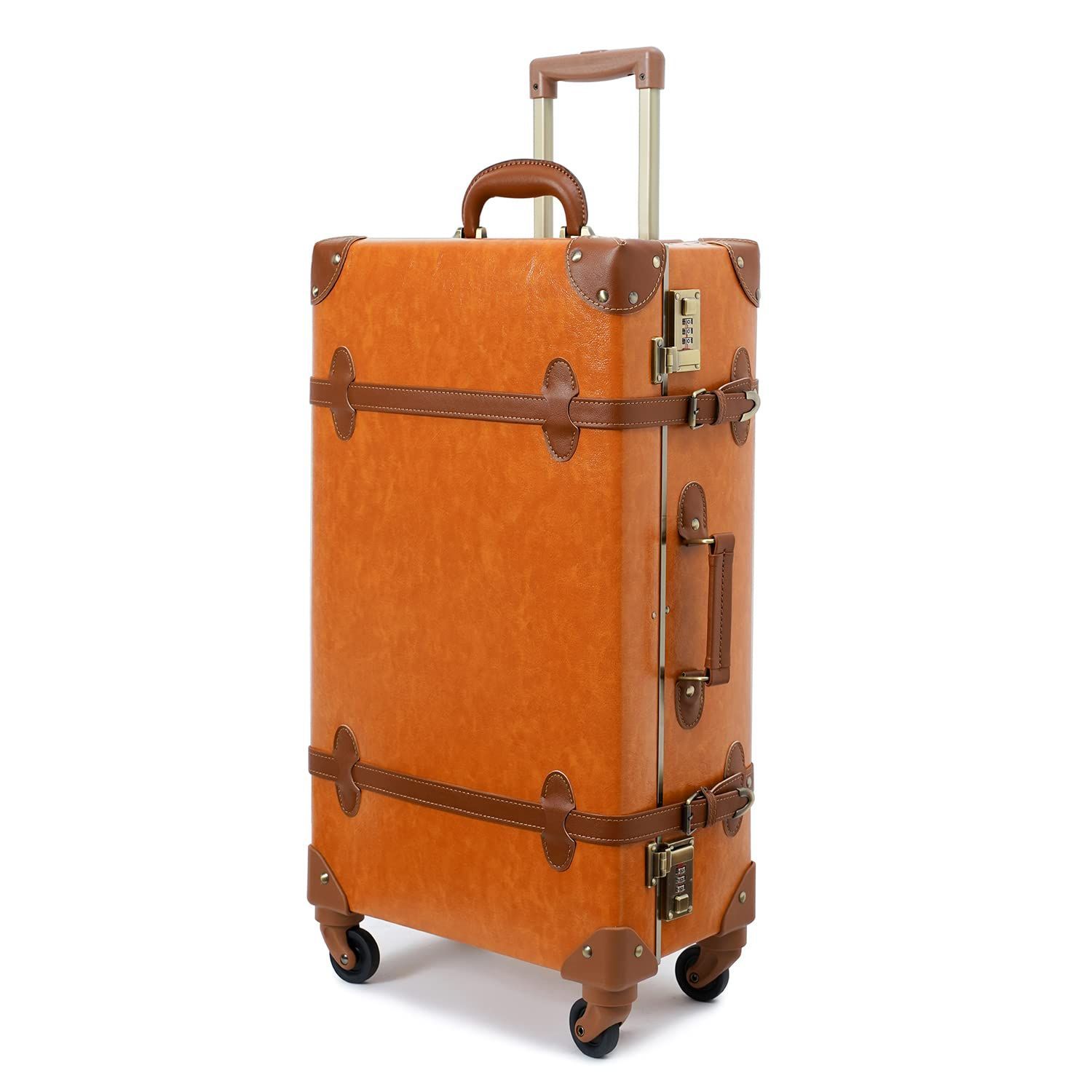 [urecity] 可愛い スーツケース クラシック キャリーケース　Lサイズ Amazon.co.jp: [urecity] 可愛い スーツケース クラシック トランク