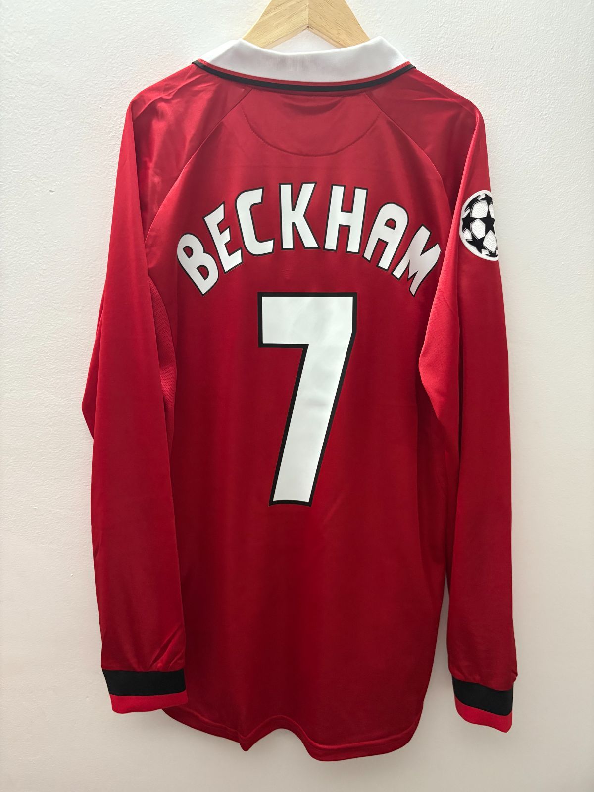 マンチェスターU 1999 CL決勝 ベッカム 7番 Lサイズ マンチェスターU