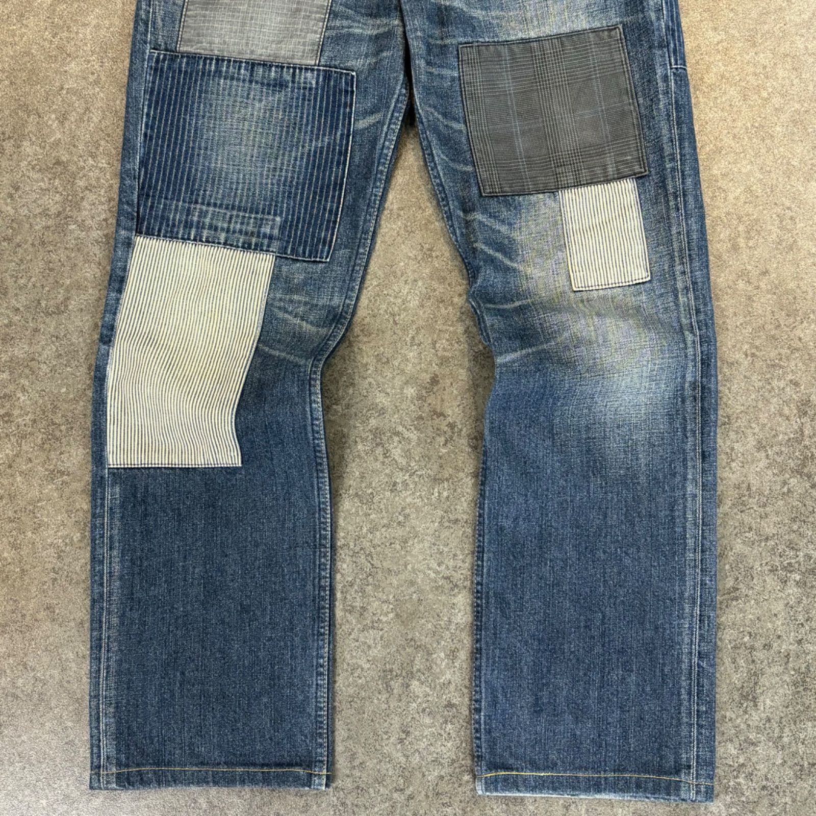 Levi's 502 Denim Pants Jeans Patchwork リーバイス デニム
