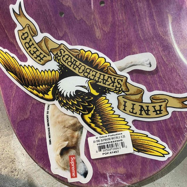 Supreme 22ss x ANTIHERO Dog Skateboard Size-8.25