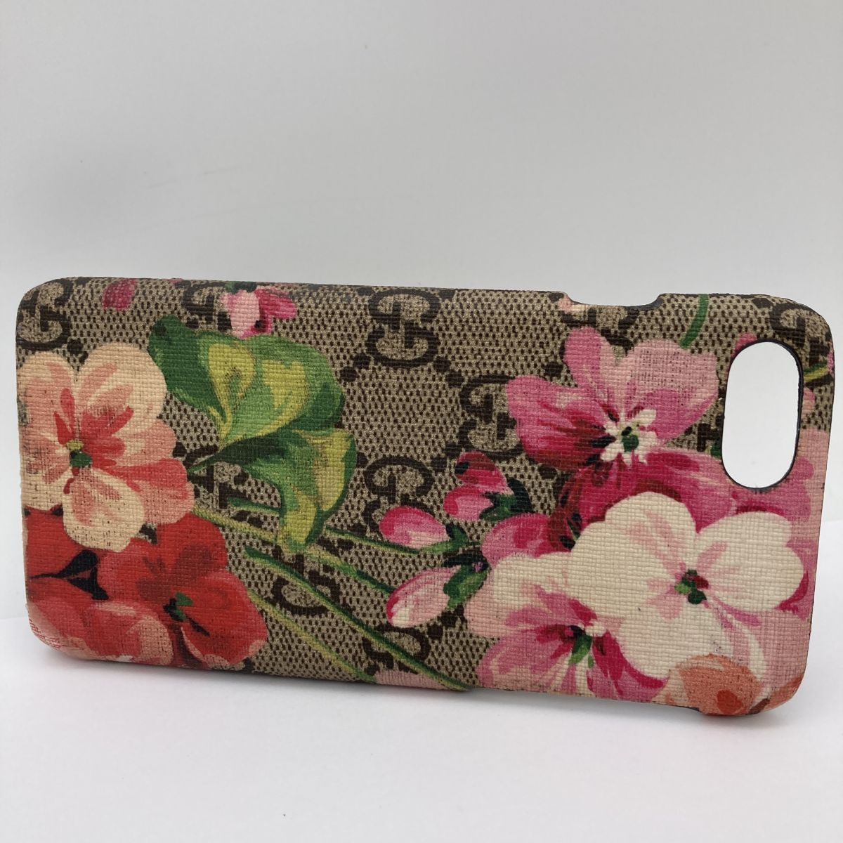 良品 箱付 グッチ 474578-572353 スマホケース iPhone6s/7/8 花柄 