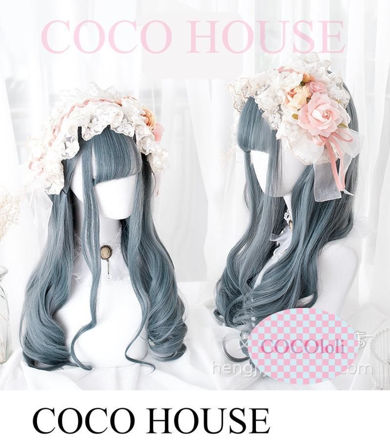 6 COCOloliwig ウィッグ ゴスロリ ロリータ コスプレ ハロウィン-