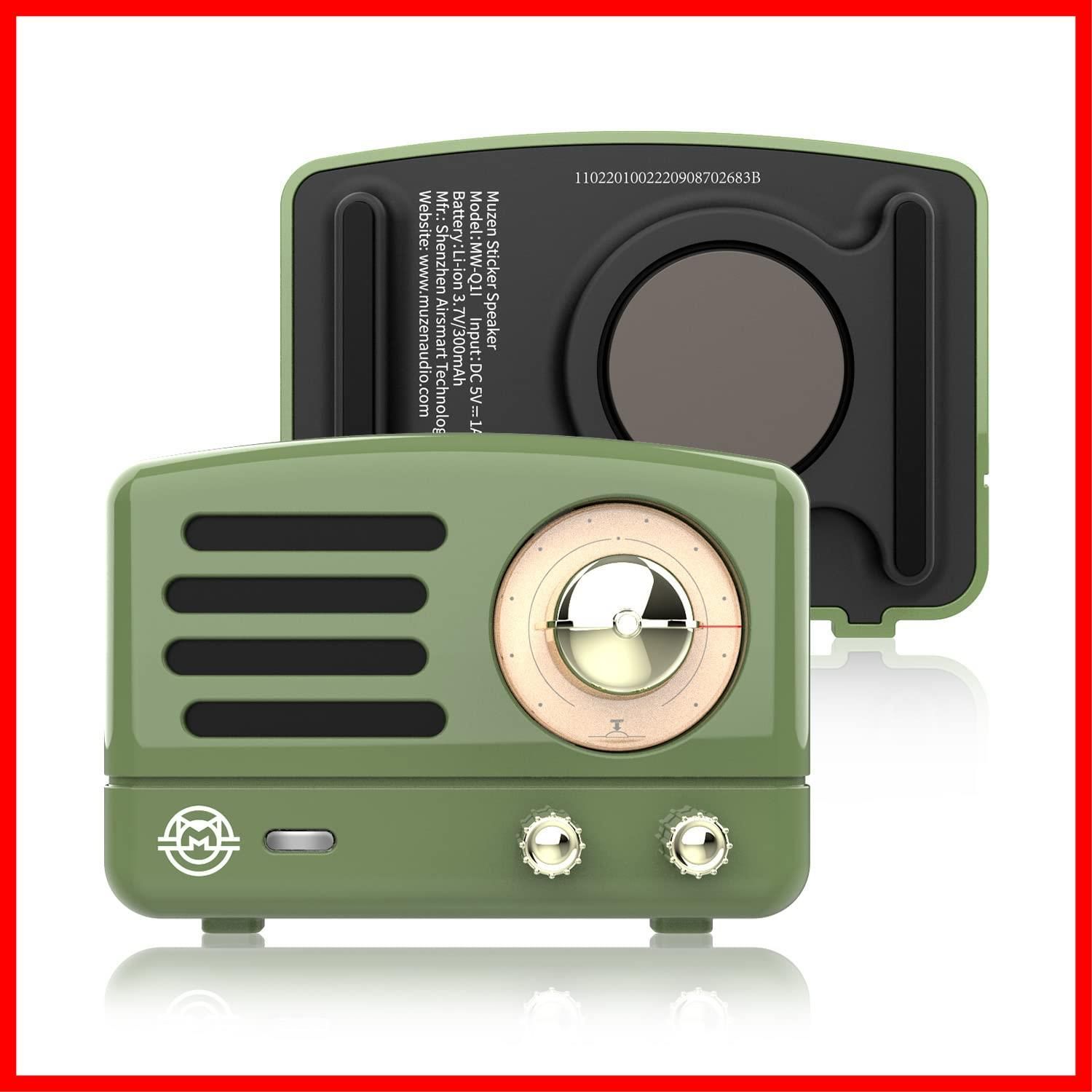 新着商品】MUZEN PETA Bluetoothスピーカー マグネットスピーカー USB C充電/コンパクト/超軽量/ミニかわいい  (オリーブグリーン) - メルカリ