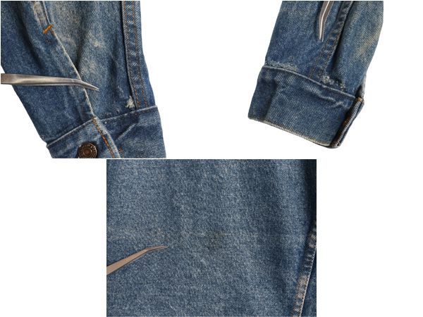 【80s】USA製　リーバイス　70506 デニムジャケット　サイズ36 Levi's - 80s USA製 リーバイス 70506 デニム ジャケット 36