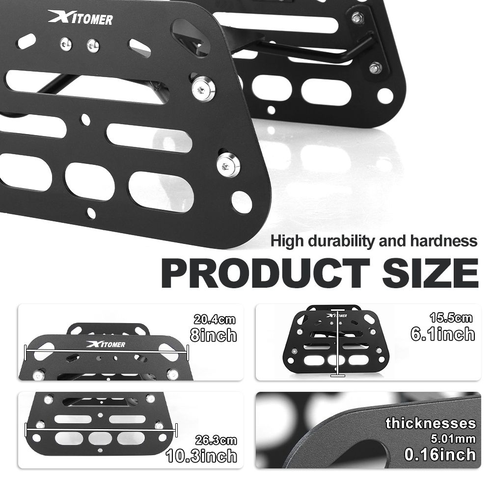 ホンダ グロム 125 MSX 125 2016-2020 バイク 二輪 サドルバッグ ブラケット サポート ラック パニアラック サイドキャリア マウントブラケ BRIGHTFACE_UK