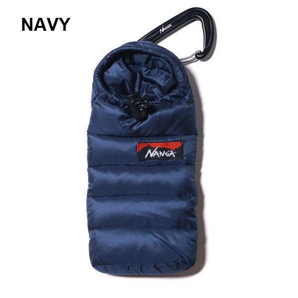 NANGA ナンガ Mini sleeping bag phone case ミニスリーピングバッグ ネイビー 携帯ケース スマートフォンケース