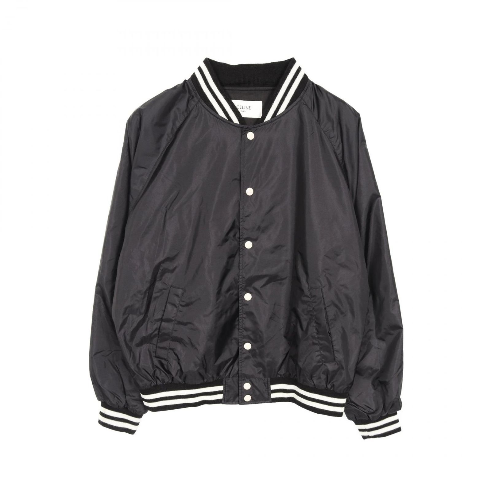 セリーヌ CELINE ブルゾン ロゴプリント テディジャケット 2W365495M