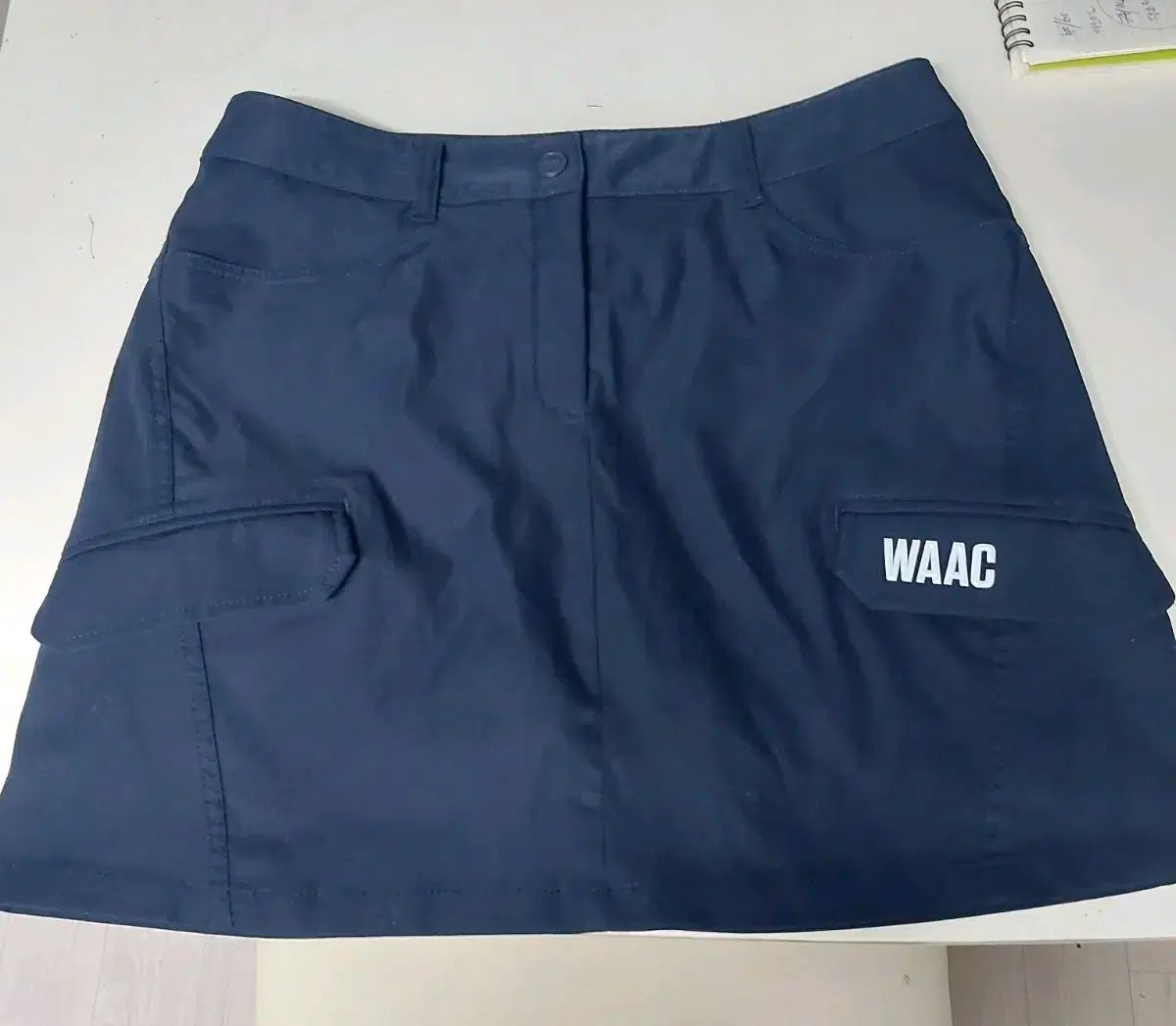 ウォーク WAAC ネイビー カーゴ ゴルフスカート 2 26 ー 7 インチ
