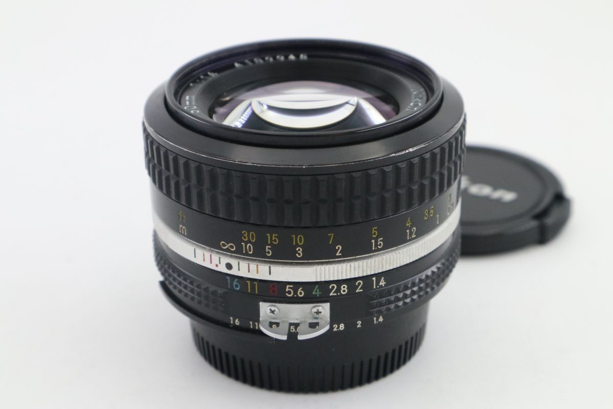 Nikon ニコン NIKKOR Ai 50mm F/1.4 MFレンズ (f01574) - メルカリ