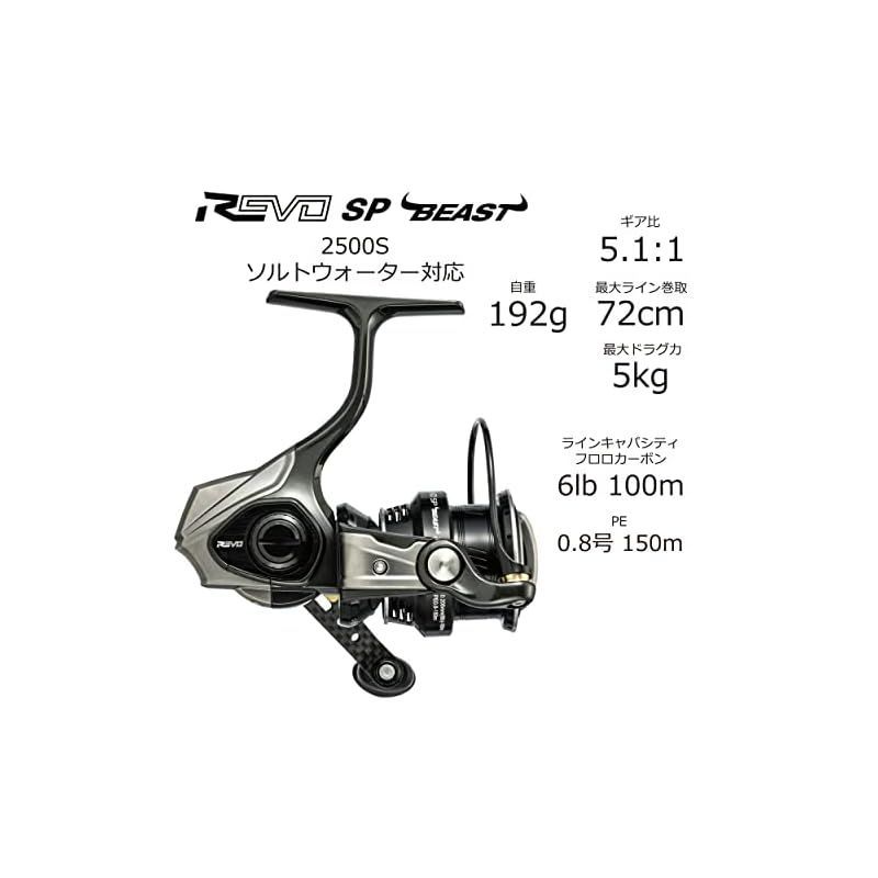 在庫限り】AbuGarcia (アブガルシア) Revo SP Beast 2500S レボビースト スピニングリール - メルカリ