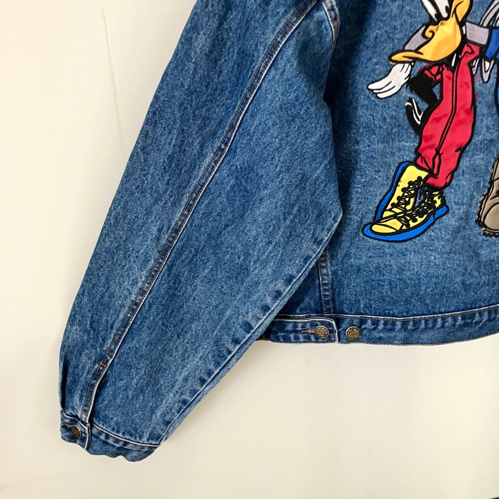 90s USA製☆ルーニーチューンズ/LOONEY TUNES ☆TOP LINEデニム 