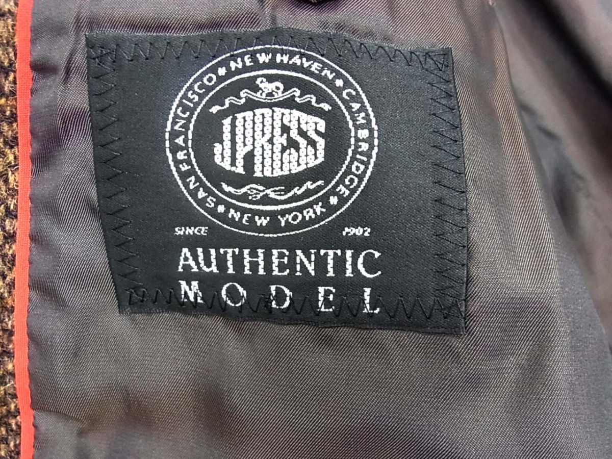 定価6万円◇J.PRESS×HarrisTweed ツイードジャケット エルボーパッチ