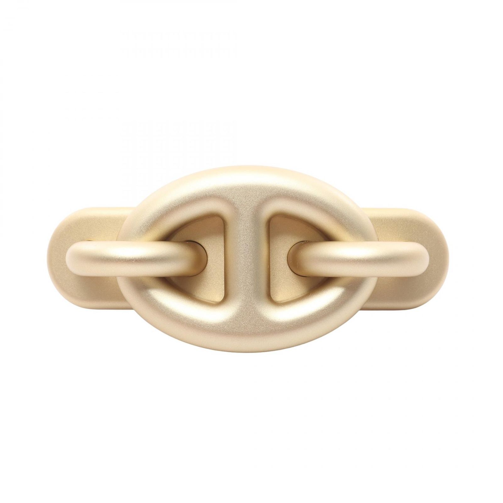 HERMES エルメス シェーヌダンクル トリマイヨンPM バレッタ 黒 HERMES エルメス シェーヌダンクル トリマイヨンPM バレッタ 黒