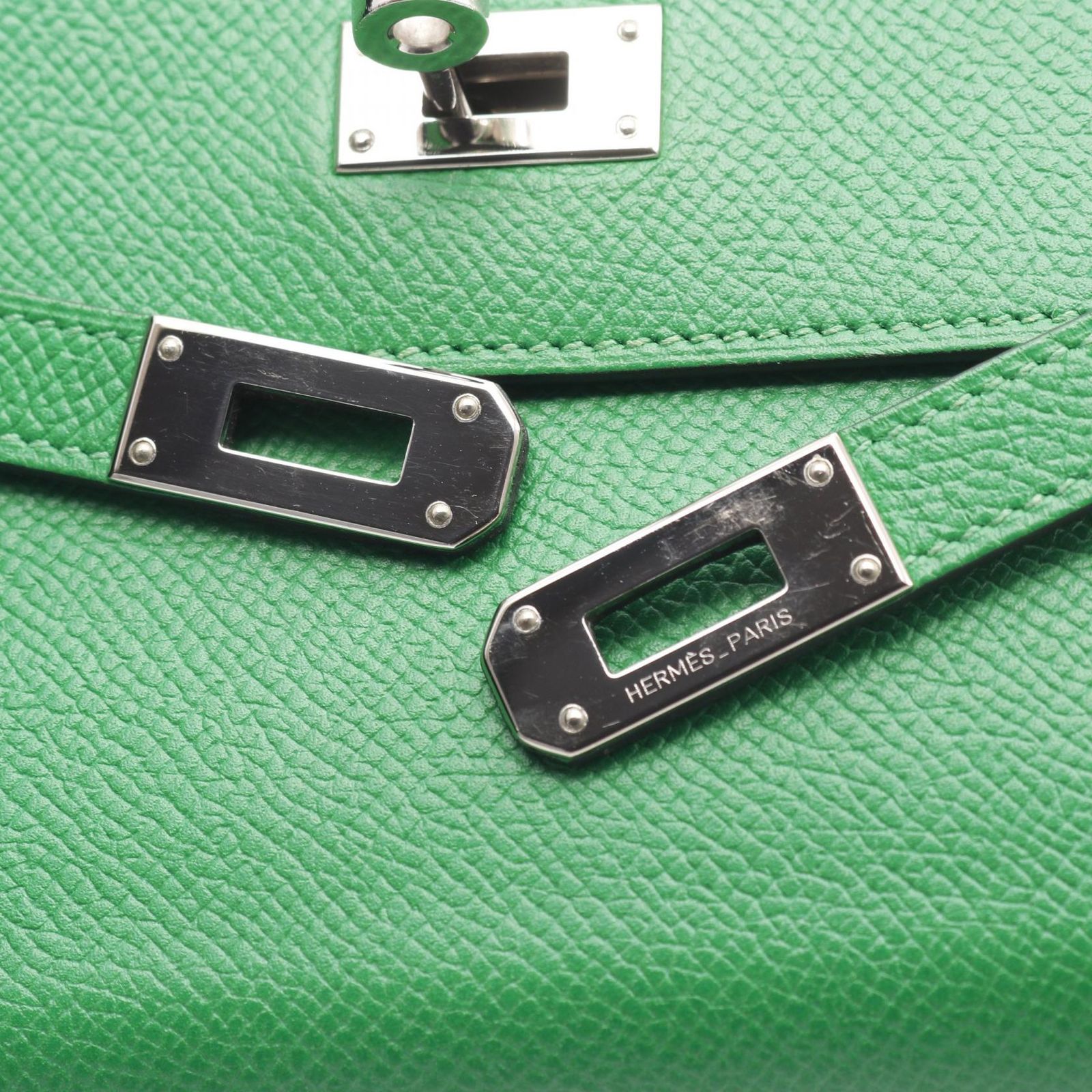 エルメス HERMES 二つ折り財布 ケリーウォレット ロング バンブー 
