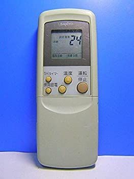 非常に良い】 SANYO サンヨー エアコンリモコン クリアランス RCS