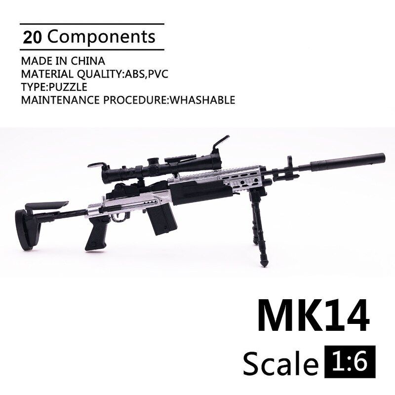 新品!送料無料! 1/6スケール スナイパーライフル 6セット 未組立