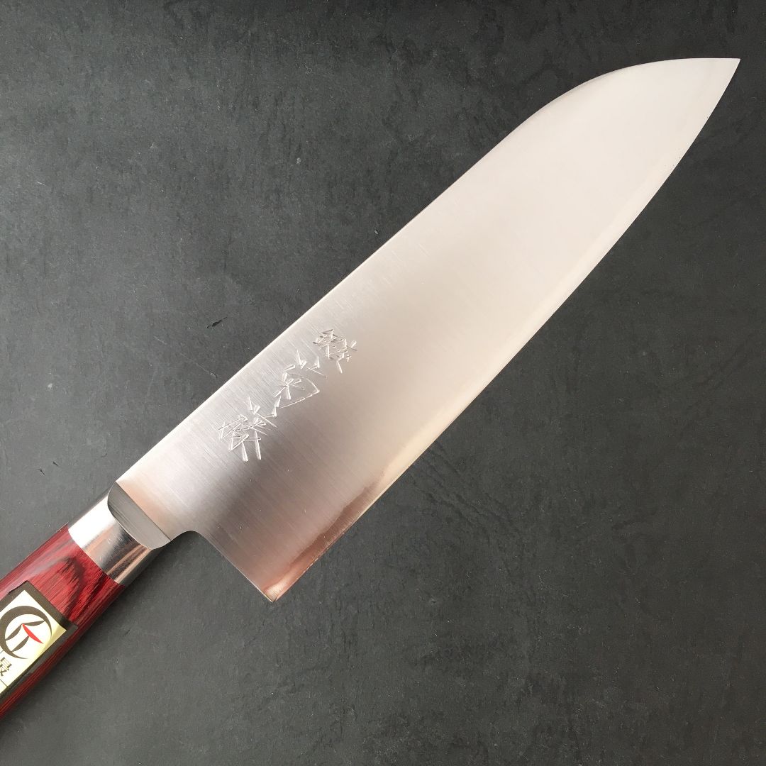 銀座 菊藤 特選 三徳包丁 170ミリ V金1号