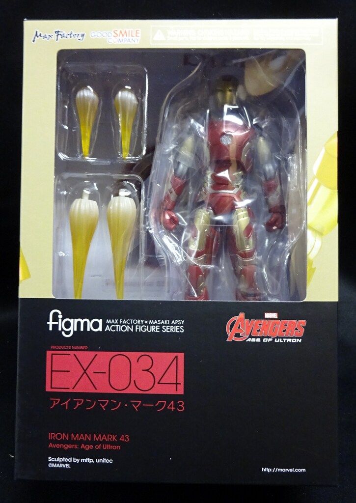 GOOD SMILE COMPANY figma AVENGERS AGE OF ULTRON アイアンマン・マーク43 EX-034