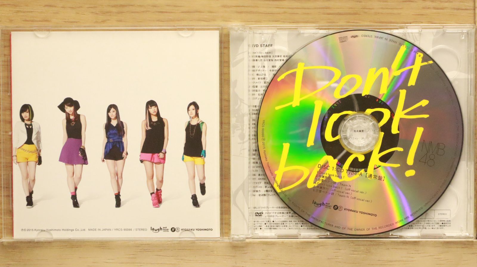 国内盤CD☆エヌエムビーフォーティーエイト/NMB48□ Don't look back