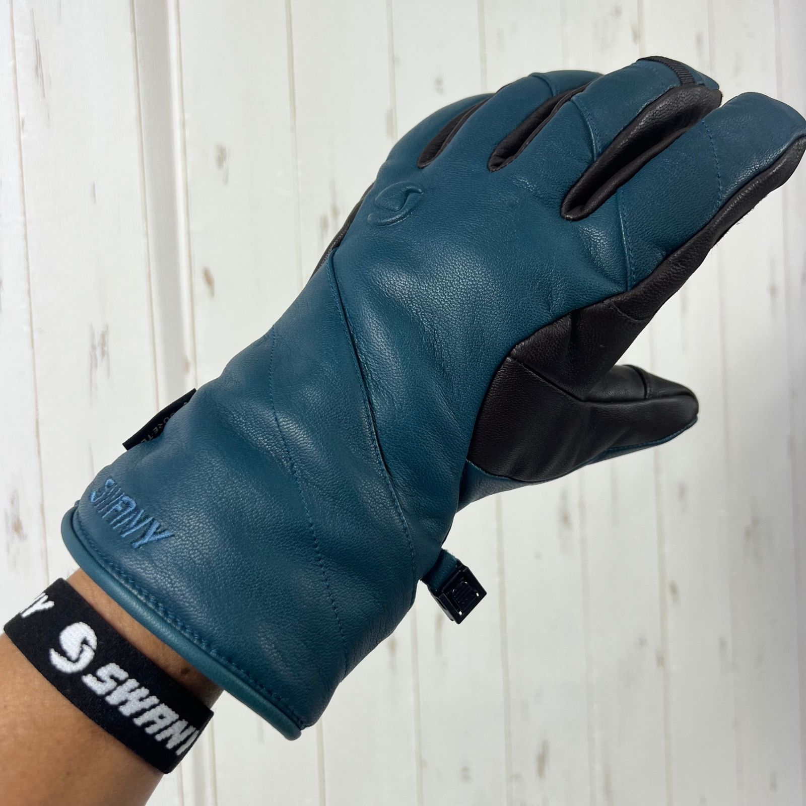 Men s M ネイビー系 Swany スワニ－ アラスカ Alaska AV | LTD レザー ウェア ウェア小物 グローブ 手袋 GORE-TEX ゴアテックス z00053581 AV | LTD グローブ 手袋 ウェア