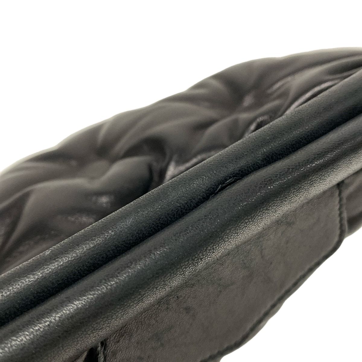  Maison Margiela メゾンマルジェラ クラッチバッグ グラムスラム 黒 レザー クラッチバッグ バッグ