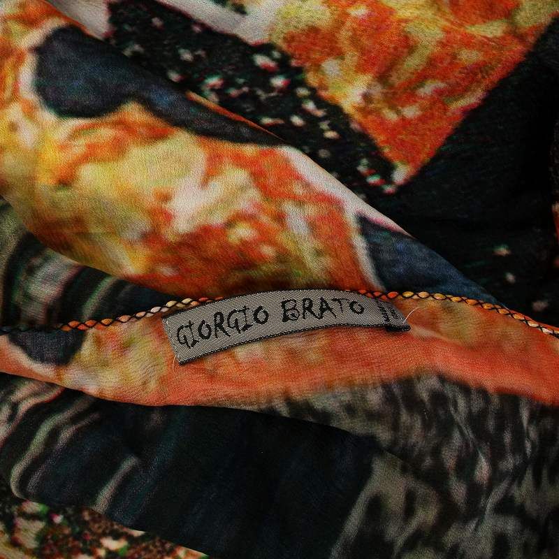 GIORGIO BRATO ジョルジオブラット ストール イタリア製GIORGIO BRATO