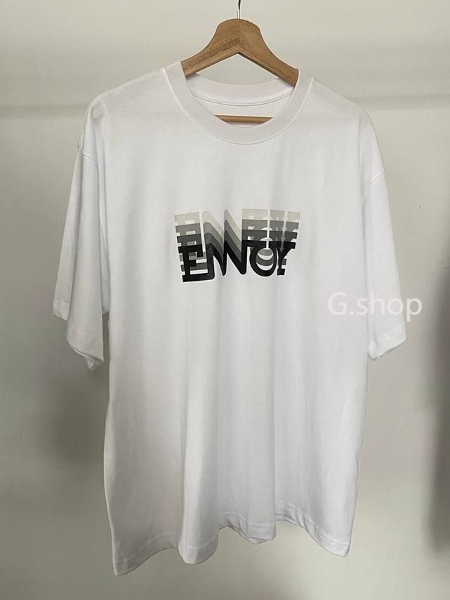 ennoy ELECTRIC LOGO GRADATION SS TEE ホワイト