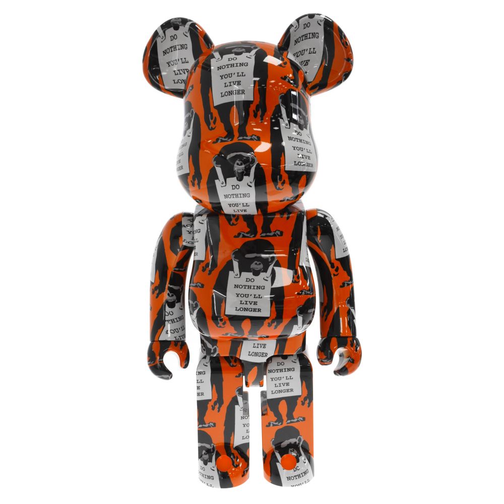 MEDICOM TOY - MEDICOM TOY メディコムトイ BANKSY MONKEY SIGN バンクシー モンキーサイン 人形 フィギュア ブラック/ホワイト MEDICOM TOY メディコムトイ BANKSY MONKEY SIGN バンクシー