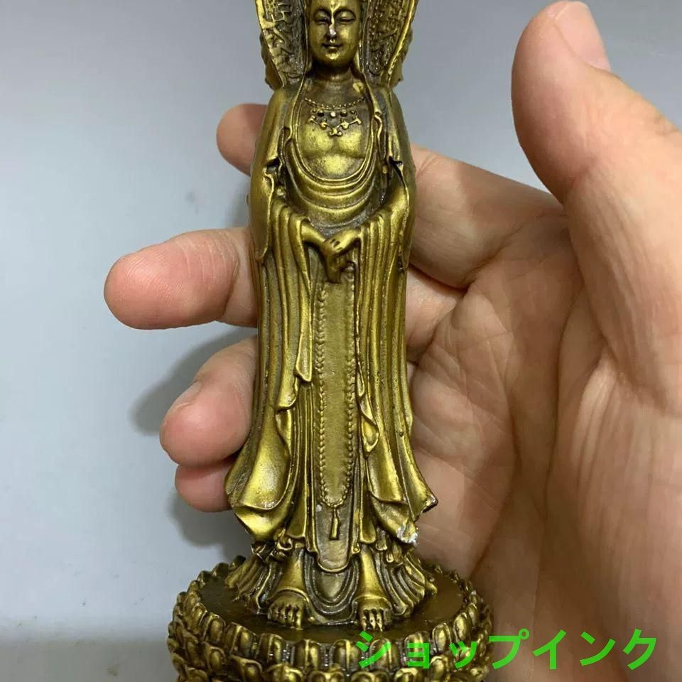 観音様 彩繪  鉄器 開運 風水 重厚 極細工 装飾品 工芸品 置物 仏教美術 仏教美術 三面仏娑婆三聖仏像 釈迦牟尼仏 観音菩薩 地蔵王菩薩