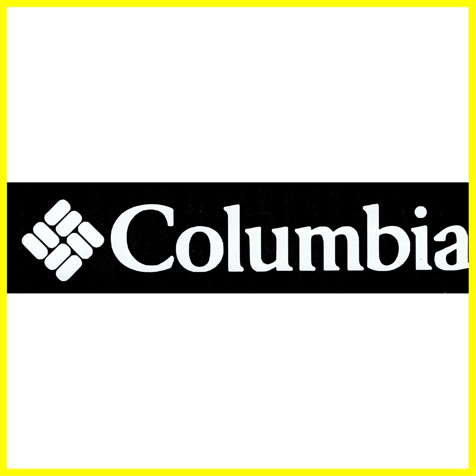 人気商品】コロンビア(Columbia)カッティングステッカー (ホワイト