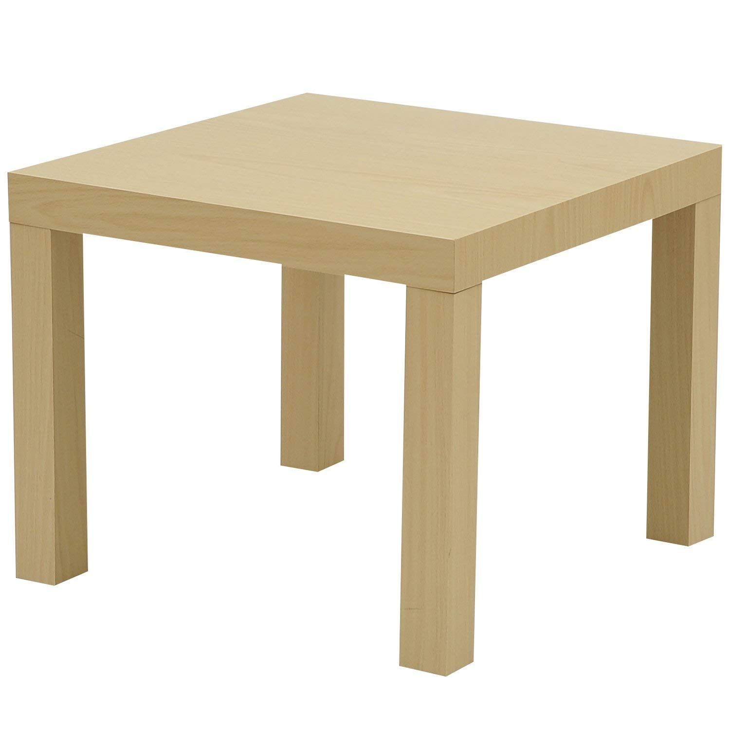 【新着商品】山善 キュービックテーブル(45×45) ナチュラル ET-4545(NA)