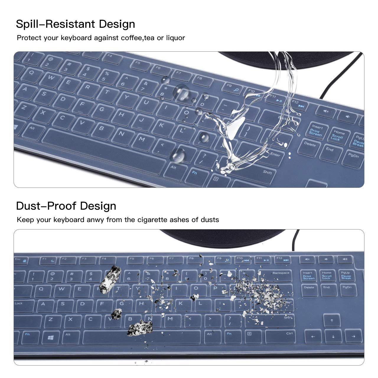 dell キーボード ストア カバー kb216d