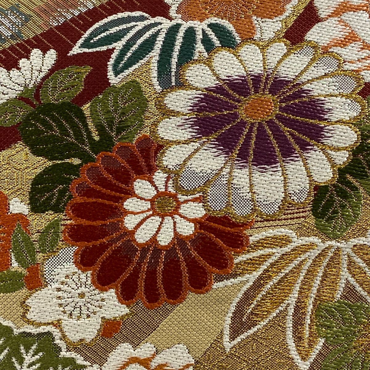 【美品】紗の小紋フルセット　きものやまと謹製　蜻蛉芝草文様　六通袋帯（新品）正絹 すべてのカテゴリ - 商品一覧 | やまとオンラインストア