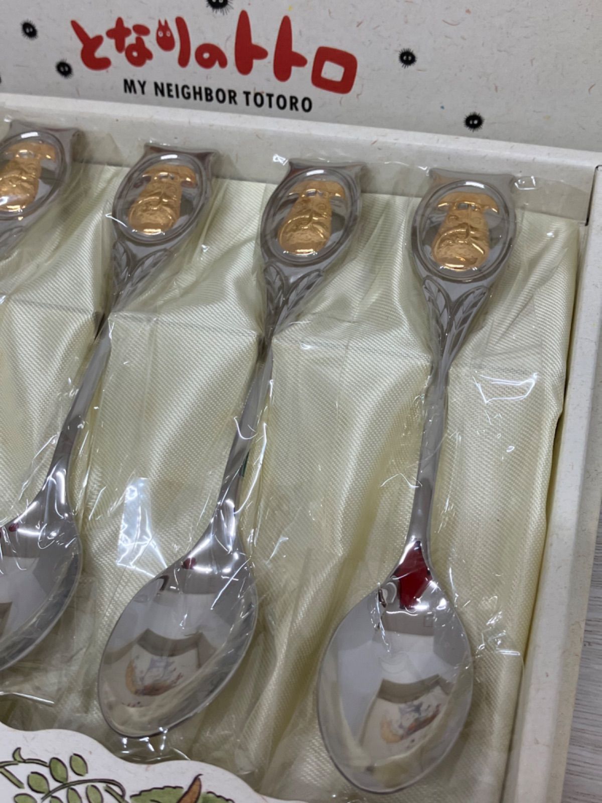 NORITAKE ノリタケ となりのトトロ　ティースプーン フォーク5本セット 未使用】ノリタケ となりのトトロ ティースプーン 5本セット - メルカリ