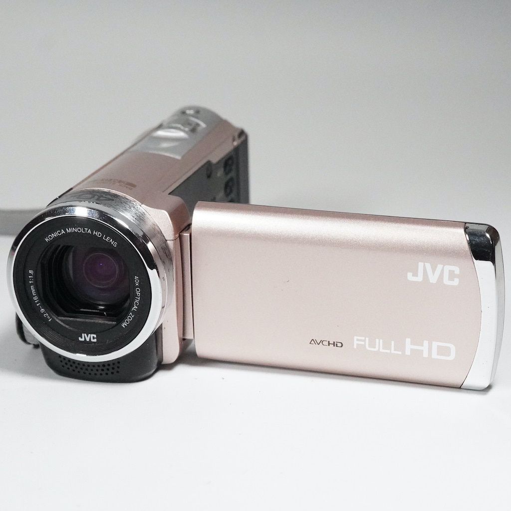 JVC Everio ビデオカメラ GZ-E600-N 本体 ピンク JVC Victor Everio GZ-E600-N ピンク 動作OK 1週間保証 /1222