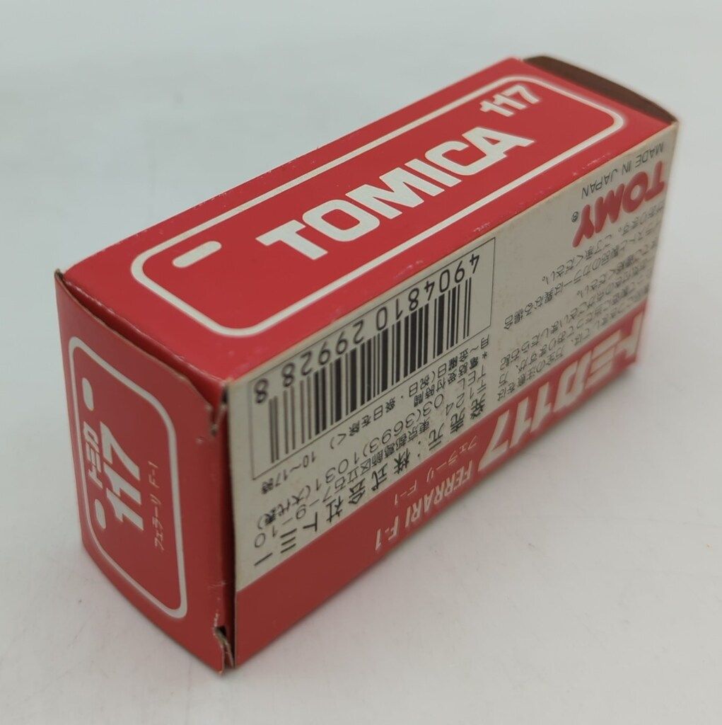 トミー トミカ赤箱日本製 フェラーリ F-1/ゼッケン27 マルボロ