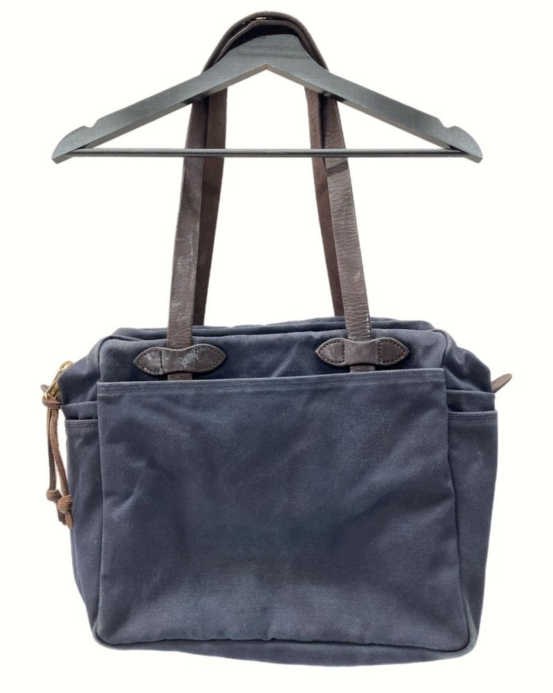 FILSON ジッパートートバッグ ネイビー Zip-Top Tote Bag in