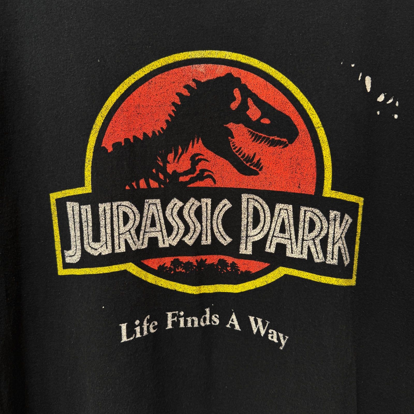 【JURASSIC PARK ジュラシックパーク　ロゴ　映画　ムービーTシャツ】 Amazon | ジュラシック・パーク ROCK(LOGO) Tシャツ | Tシャツ