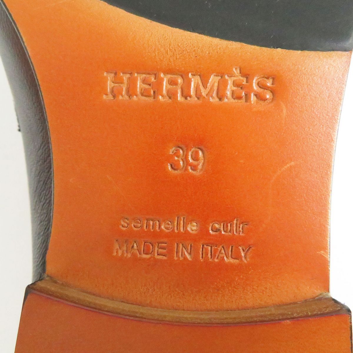 未使用品□HERMES/エルメス デスタン ケリー金具 ロゴ入り スクエア