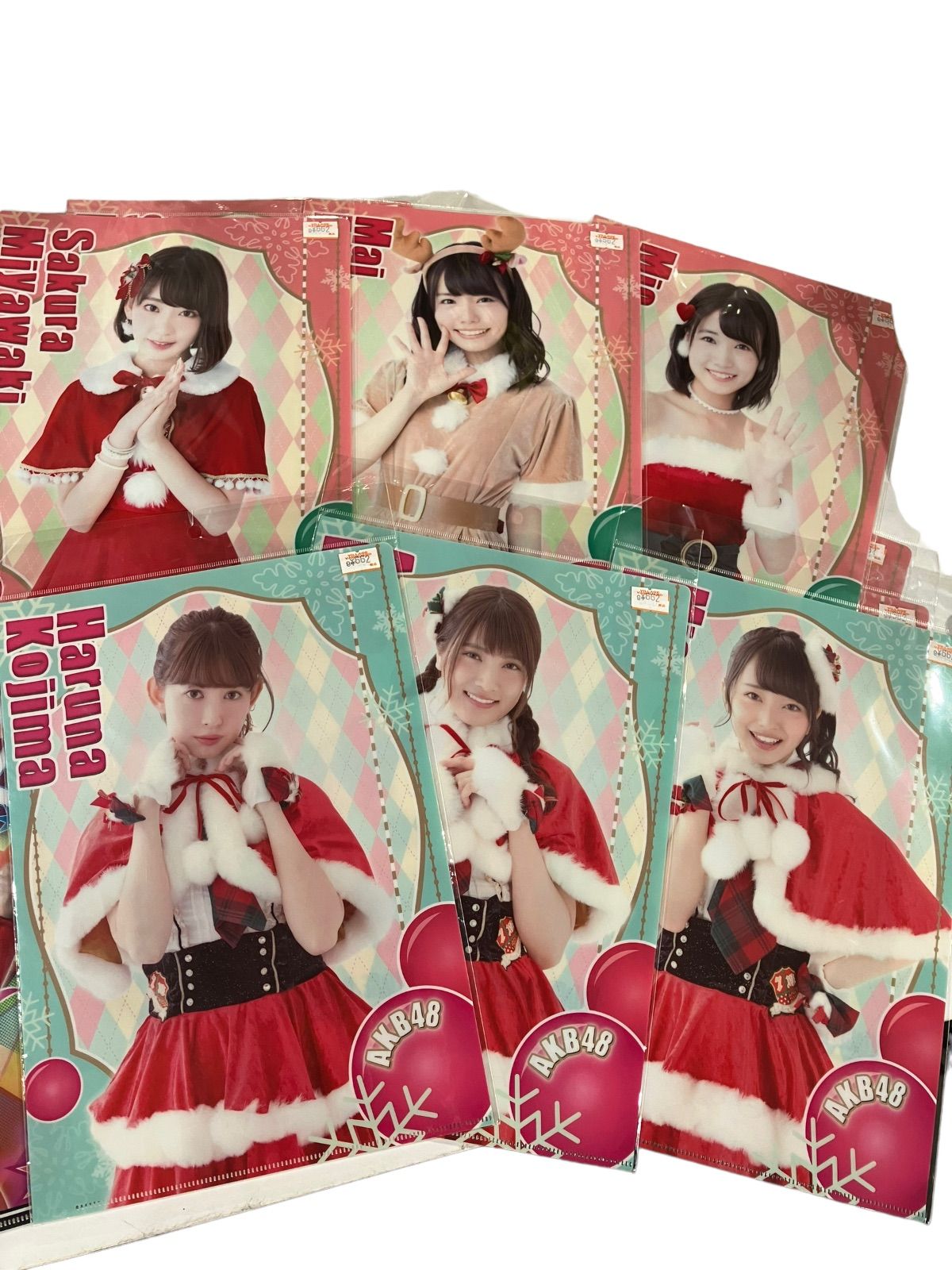 超ポイント祭?期間限定 AKB ファイルセット クリアファイル 文房具