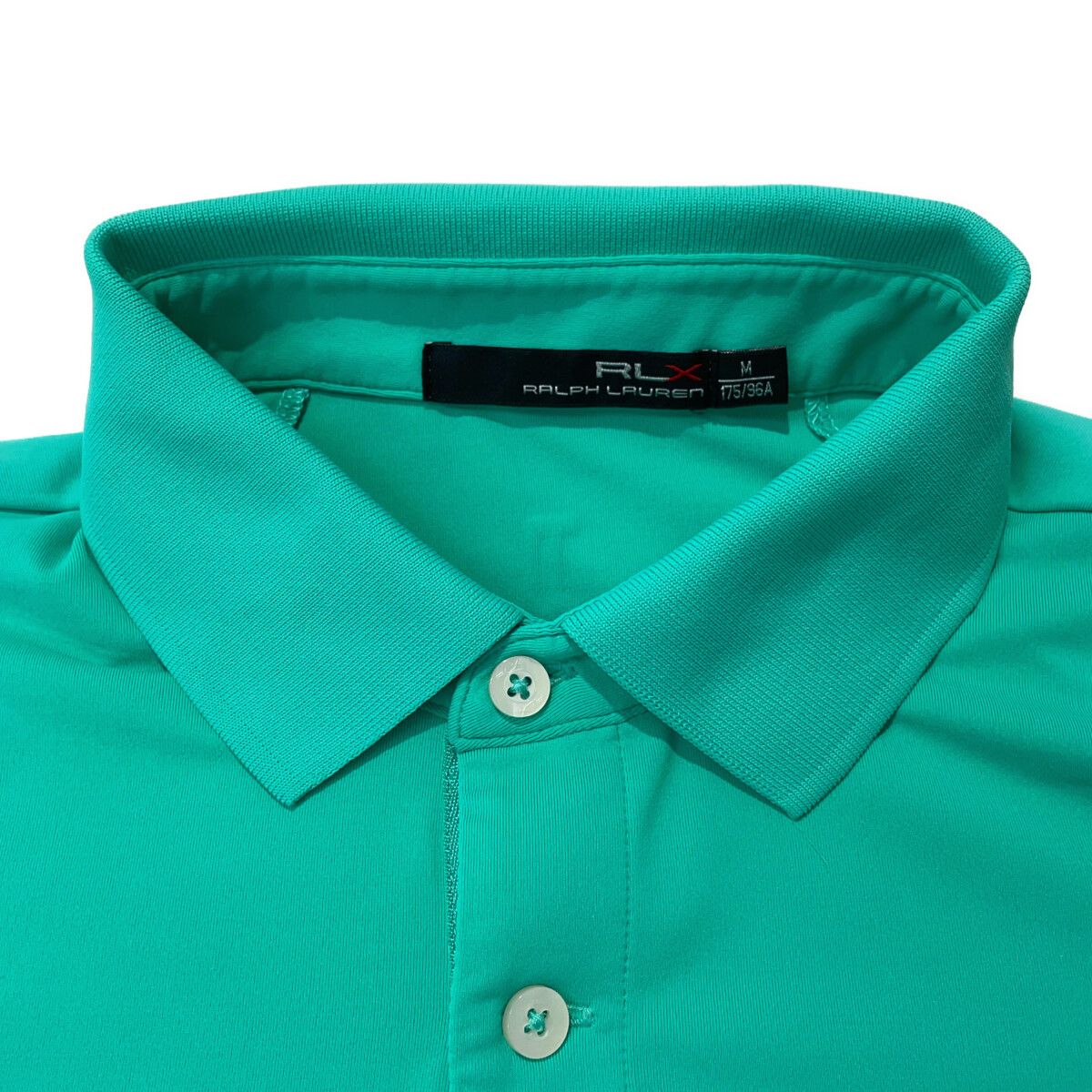 coco 中古 アールエルエックス ラルフローレン RLX RALPH LAUREN メンズ 半袖ポロシャツ M 緑系 中古 メンズ アールエルエックス ラルフローレン RLX RALPH
