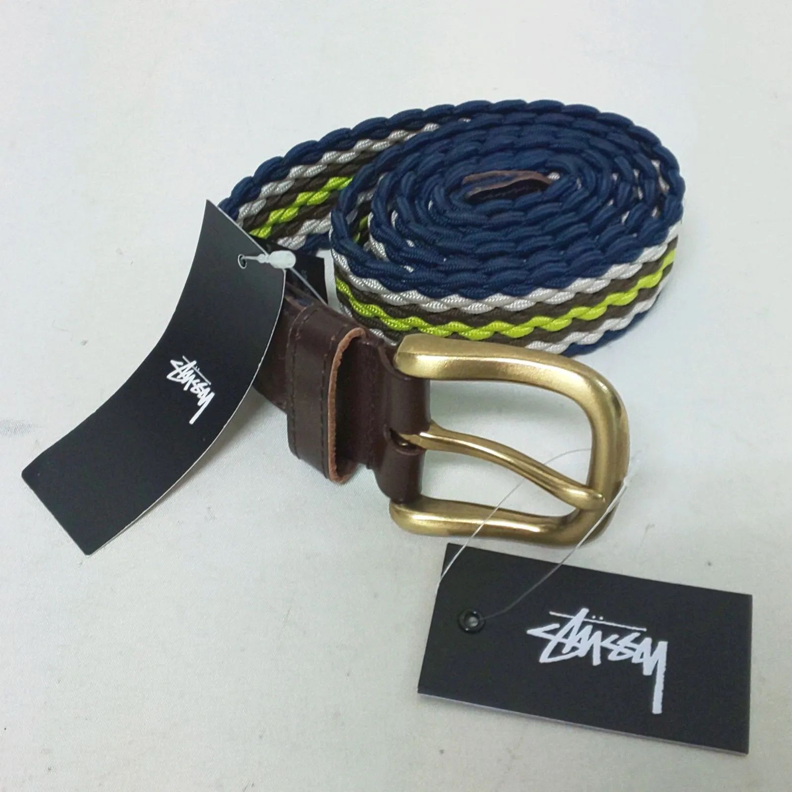 ステューシー，stussyベルト Stussy x Levi's】☆Embossed 革ベルト☆送料・関税込☆ (STUSSY