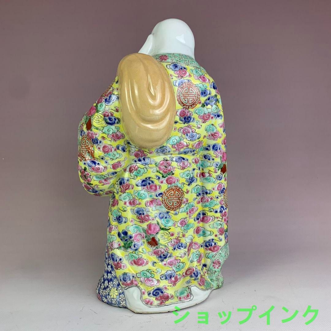布袋さん彫像  陶磁器 装飾品 現代工芸品 美術品 置物 布袋さん彫像 陶磁器 装飾品 現代工芸品 美術品 置物 - メルカリ